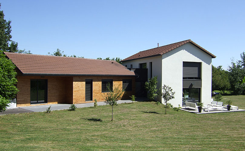 Maison individuelle contemporaine Béligneux